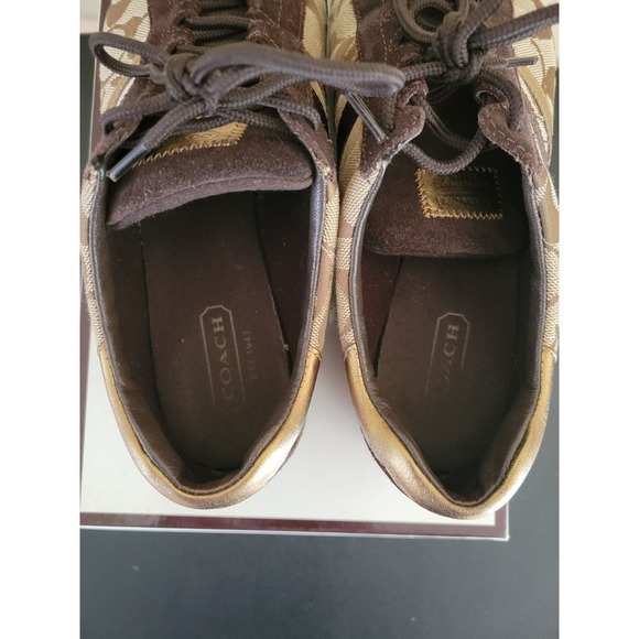 Coach signature canvas shoes size 9 - Picture 8 of 12